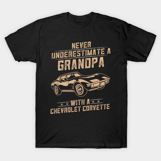 Never Underestimate Grandpa with Corvette