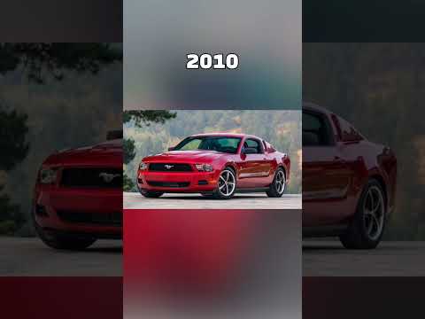 The Evolution of Ford Mustang GT (1964~2022) #shorts