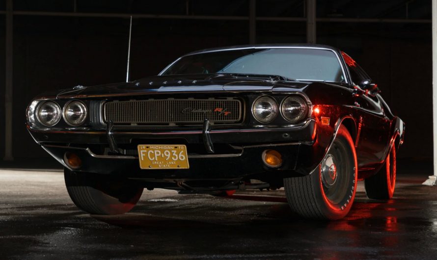 Famous ‘Black Ghost’ 1970 Dodge Challenger Sold For Over $1 Million