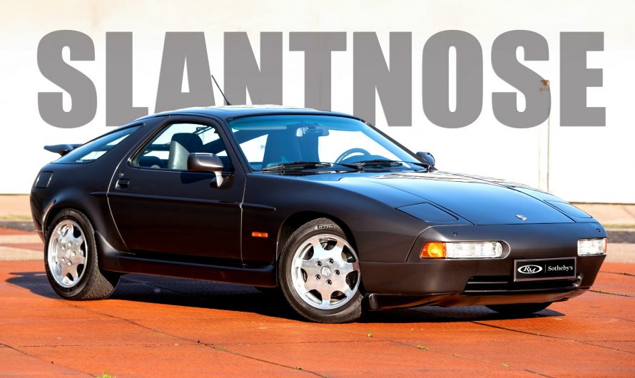 This Is The Only Factory 1989 Porsche 928 GT ‘Slantnose’ With Covered Pop-Up Headlights