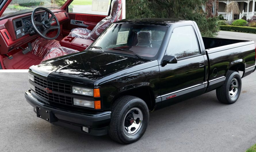 9-Mile 1990 Chevy 454 SS Is Still Wrapped In Original Plastics