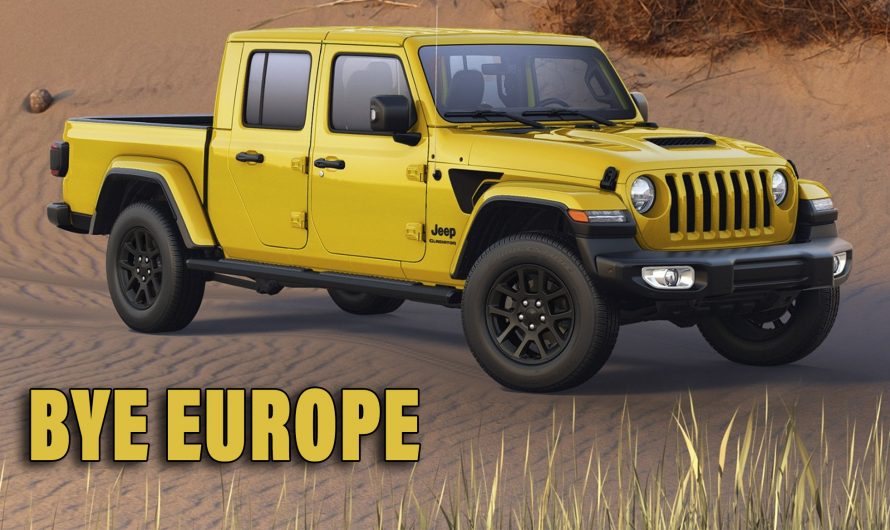Jeep Gladiator FarOut Final Edition Waves Goodbye To Europe