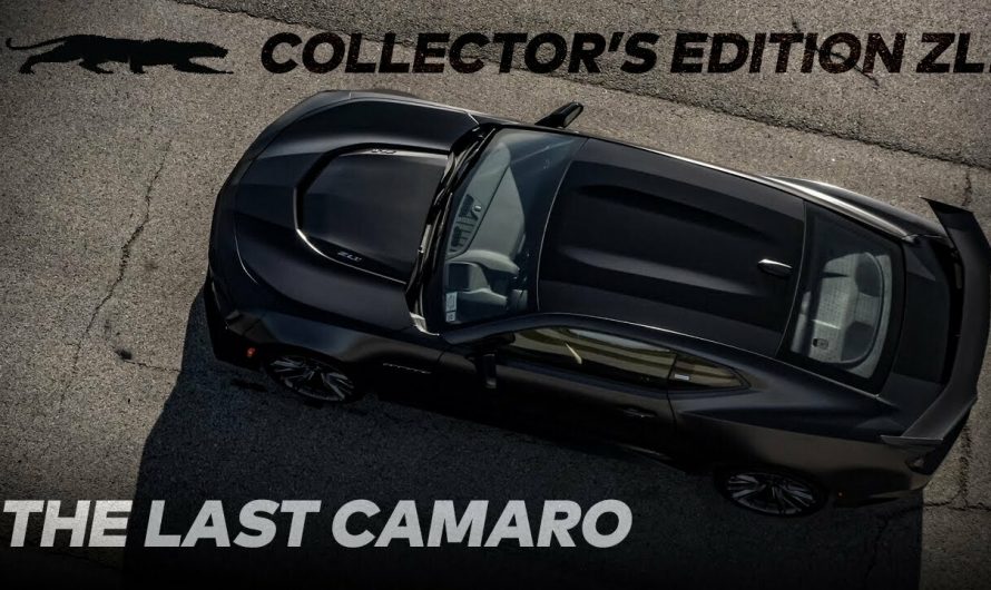 Chevy’s Don’t Get More Menacing Than The Last 2024 Camaro ZL1 Collector’s Edition