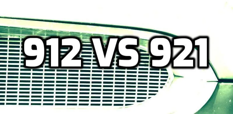 The distinction among 912 VS 921 Bulbs