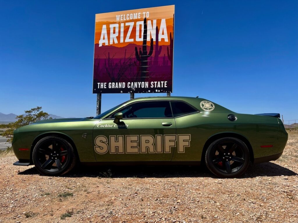  Arizona Sheriff’s Office Gets 203 MPH Dodge Challenger SRT Hellcat Redeye For Drug Education