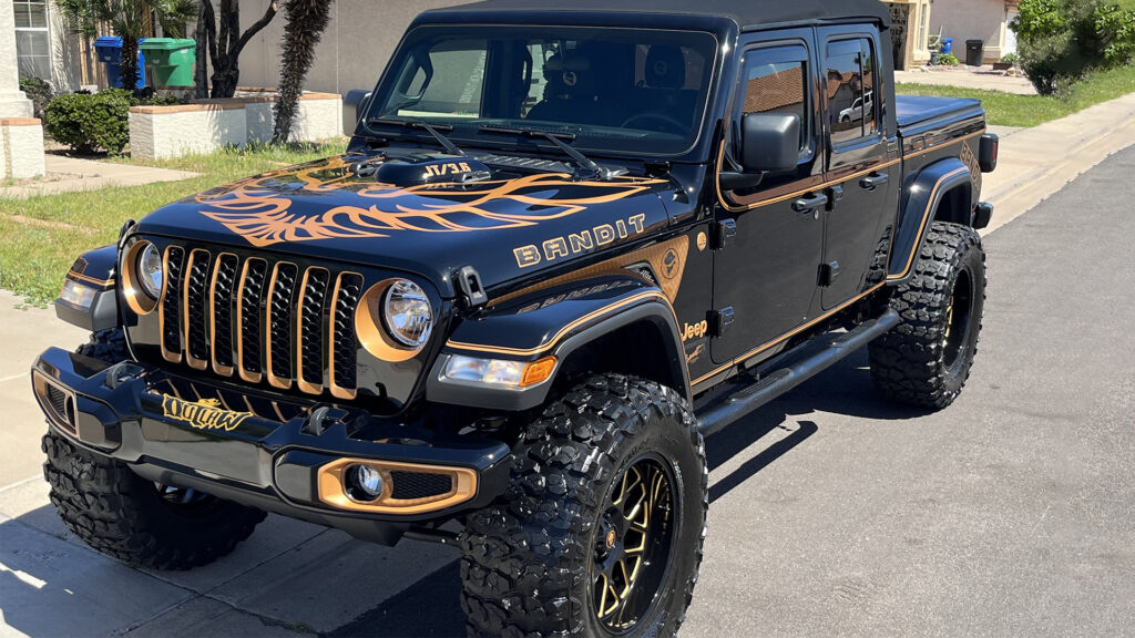  This Jeep Gladiator Secretly Wants To Be A Pontiac Trans Am Bandit