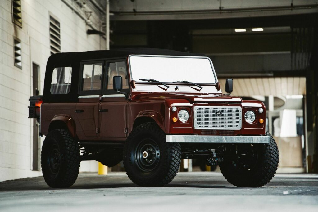  This Jeep Wrangler Has A Land Rover Defender Body And A GM LT1 V8 Heart