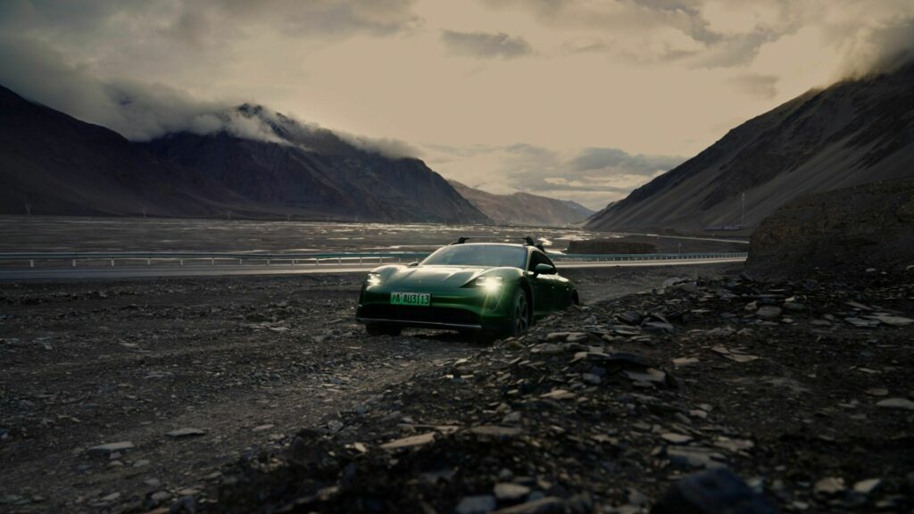  Porsche Taycan Cross Turismos Set Guinness Record For Greatest Altitude Change In An EV