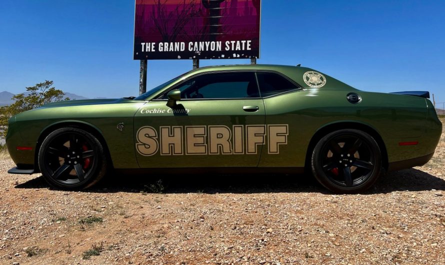 Arizona Sheriff’s Office Gets 203 MPH Dodge Challenger SRT Hellcat Redeye For Drug Education