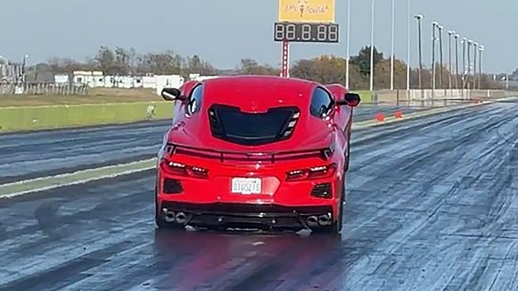  World’s Quickest Corvette C8 Does 1/4 Mile In 8.64 Seconds