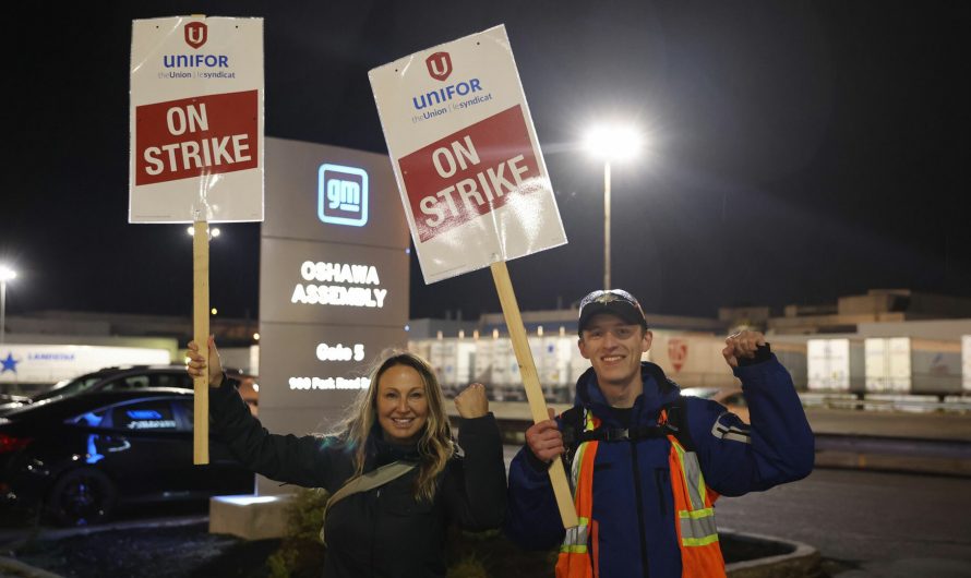 Canada’s Unifor Union Goes On Strike Against GM