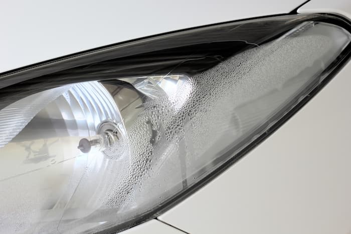 How to eliminate moisture from your automobile headlight without having opening