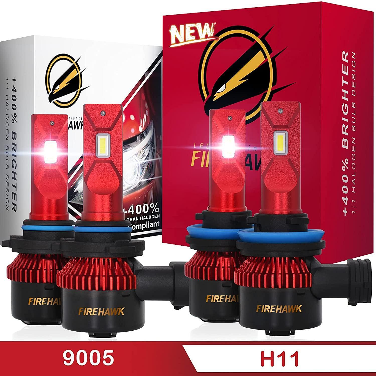 Firehawk 9005/HB3 and H11/H8/H9 LED Bulbs