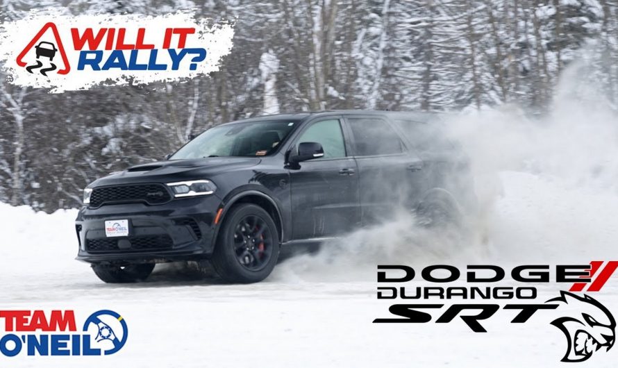 The Dodge Durango SRT Hellcat Is A Better Rally Car Than It Has Any Right To Be