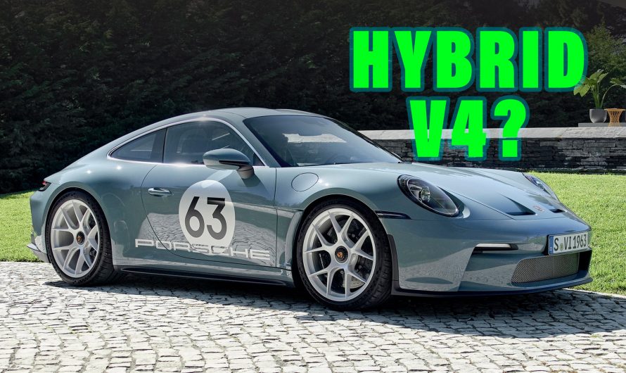 Porsche Allegedly Testing A Hybrid V4 In The 911