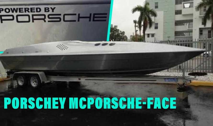 Someone Is Selling A Porsche Design Prototype Boat For Half A Million