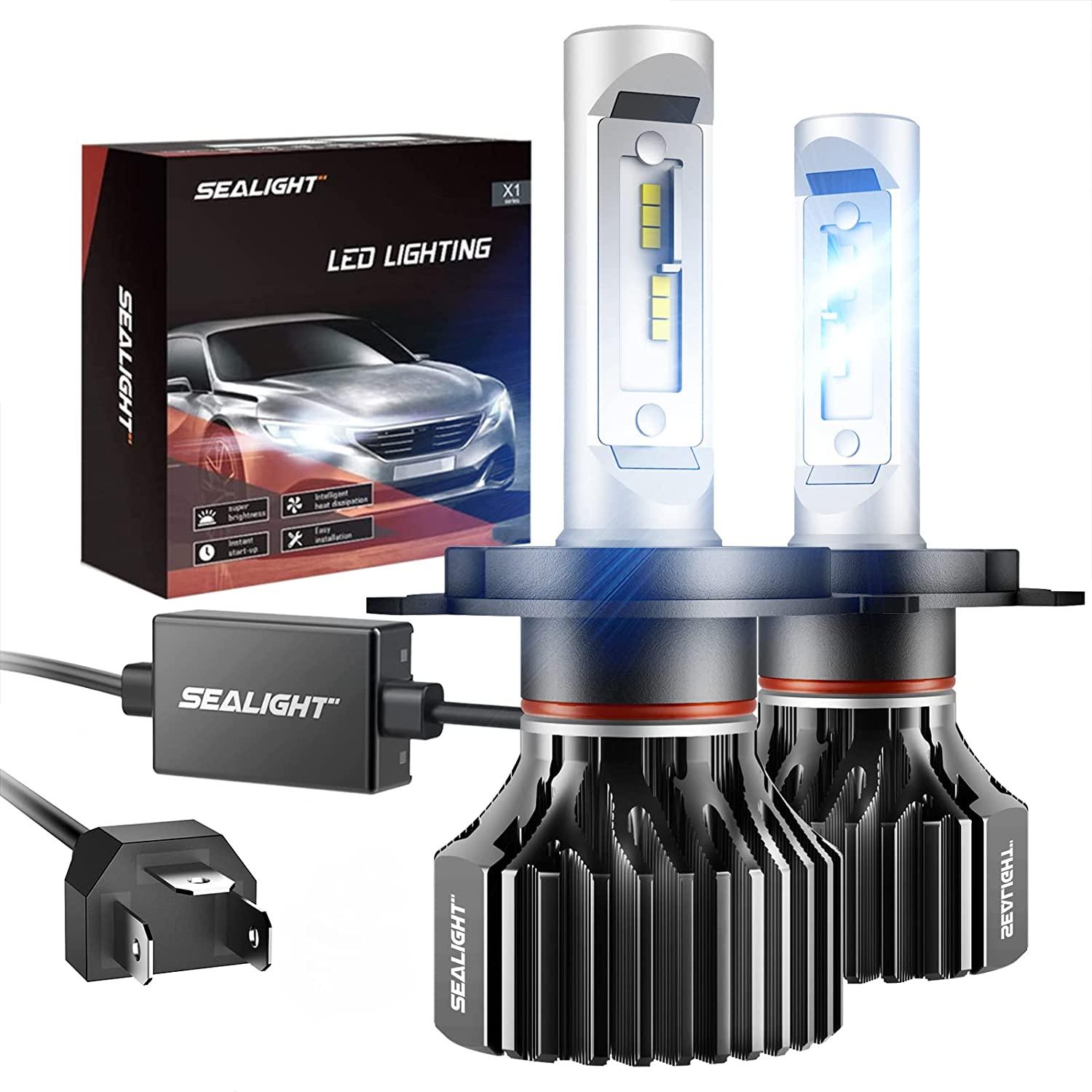 SEALIGHT H4/9003/HB2 LED Headlight Bulbs